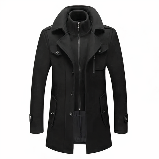 Grayson – Dobbelkrage Trend Herre Jakke