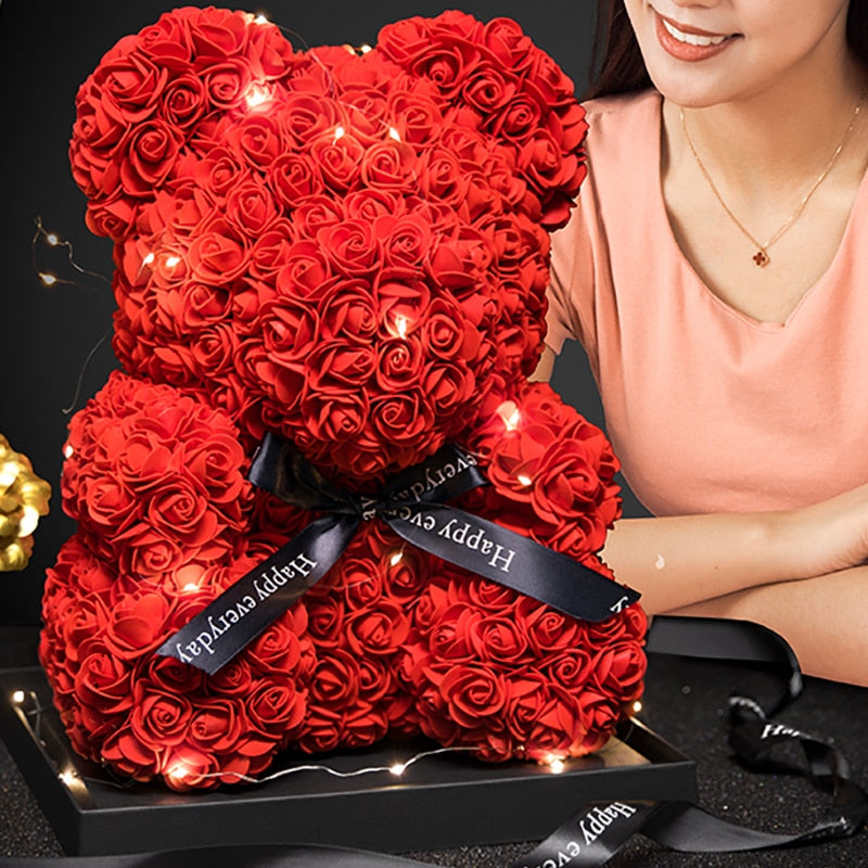 Adorbs – Roseteddybjørn i LED-boks
