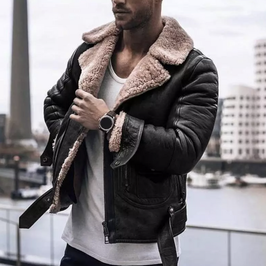 Reginald – Varm Herre Vinterjakke Designerstil