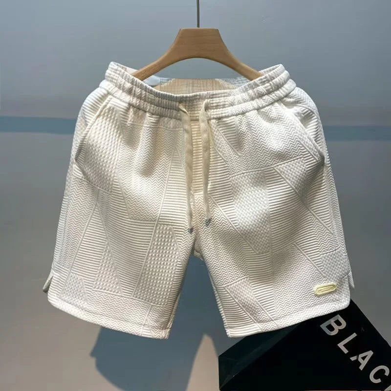 Carl – Shorts herre mønster sikksakk