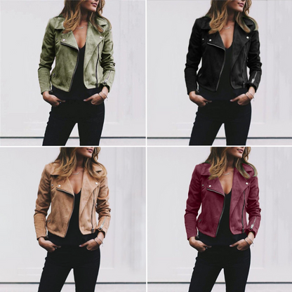 Selina – Stilige Semse-Bikerjakke for Damer