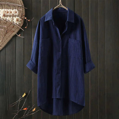 Sophie – Damebluse med knapper