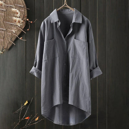 Sophie – Damebluse med knapper