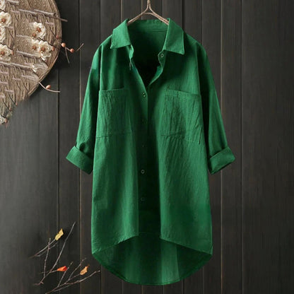 Sophie – Damebluse med knapper