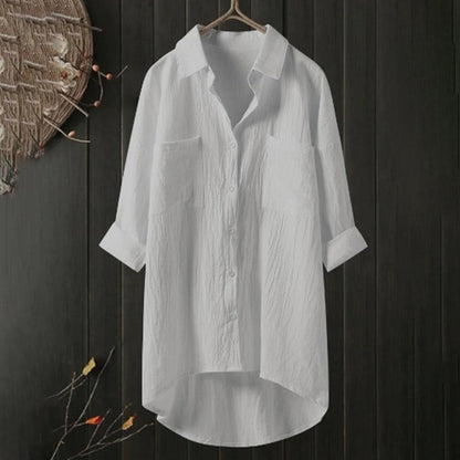 Sophie – Damebluse med knapper