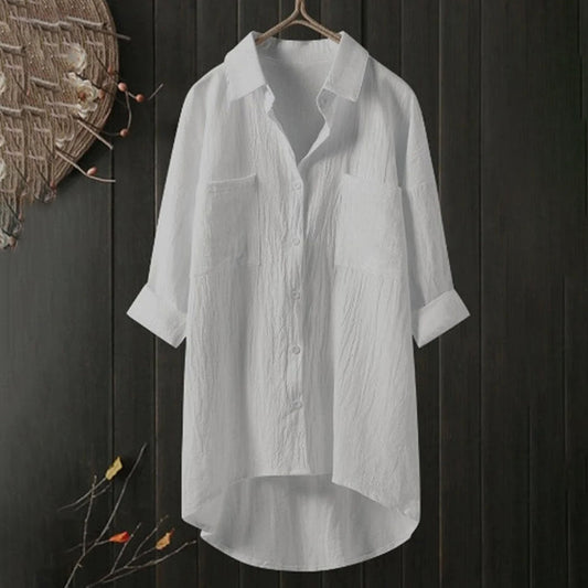Sophie – Damebluse med knapper