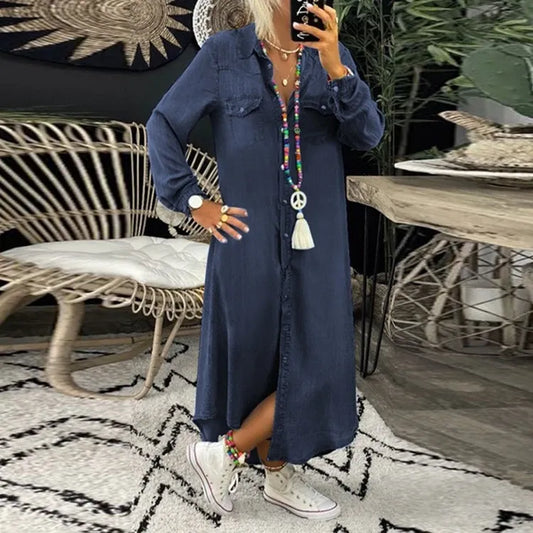 Sophia – Kjole i Jeans
