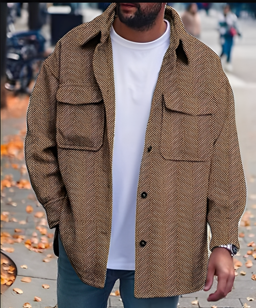 Finn – Overskjorte med knapper for menn