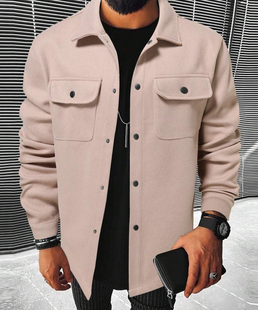 Finn – Overskjorte med knapper for menn