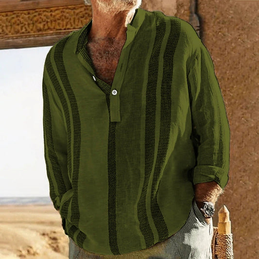 Yano – Vintage Lin Skjorte