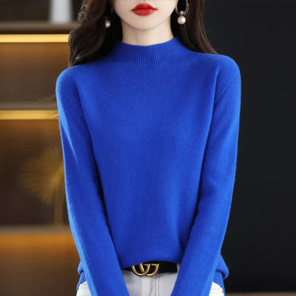Carlotta – Elegant pullover med flette-mønster