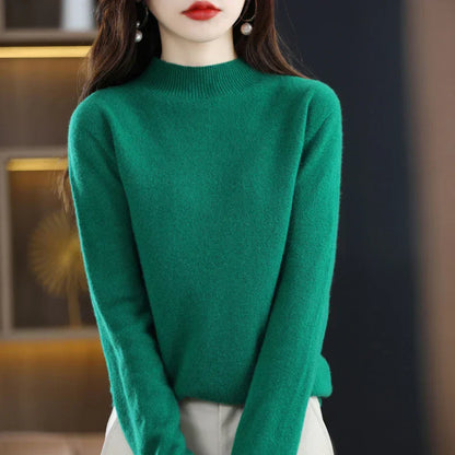 Carlotta – Elegant pullover med flette-mønster