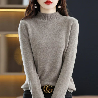 Carlotta – Elegant pullover med flette-mønster