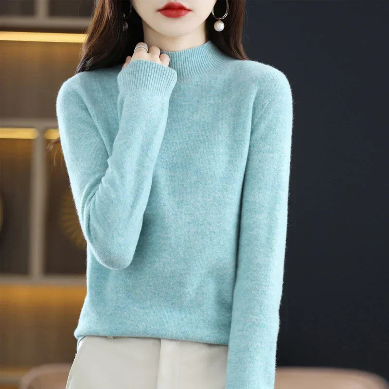 Carlotta – Elegant pullover med flette-mønster