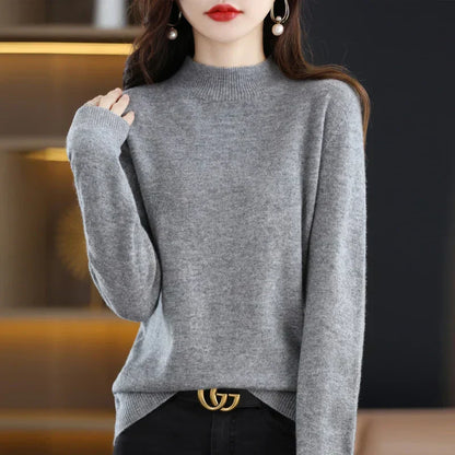 Carlotta – Elegant pullover med flette-mønster