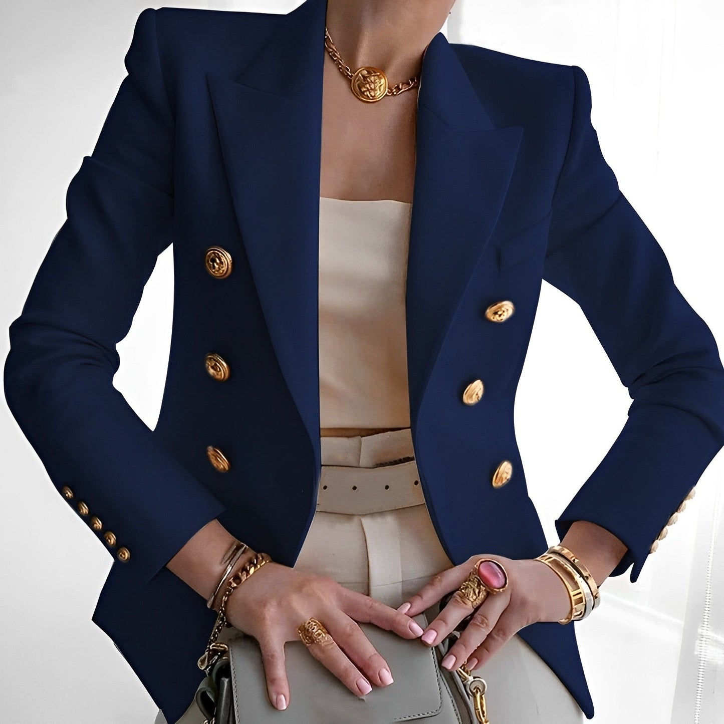 Old Money – Elegante Dame-Blazermodell