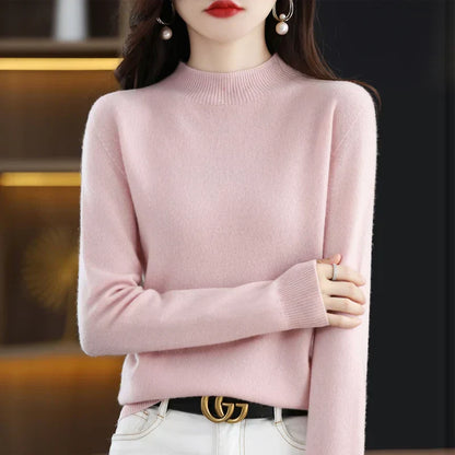 Carlotta – Elegant pullover med flette-mønster