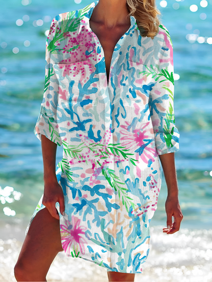 NovaFlex – Elegant Skjortebluse