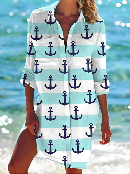NovaFlex – Elegant Skjortebluse