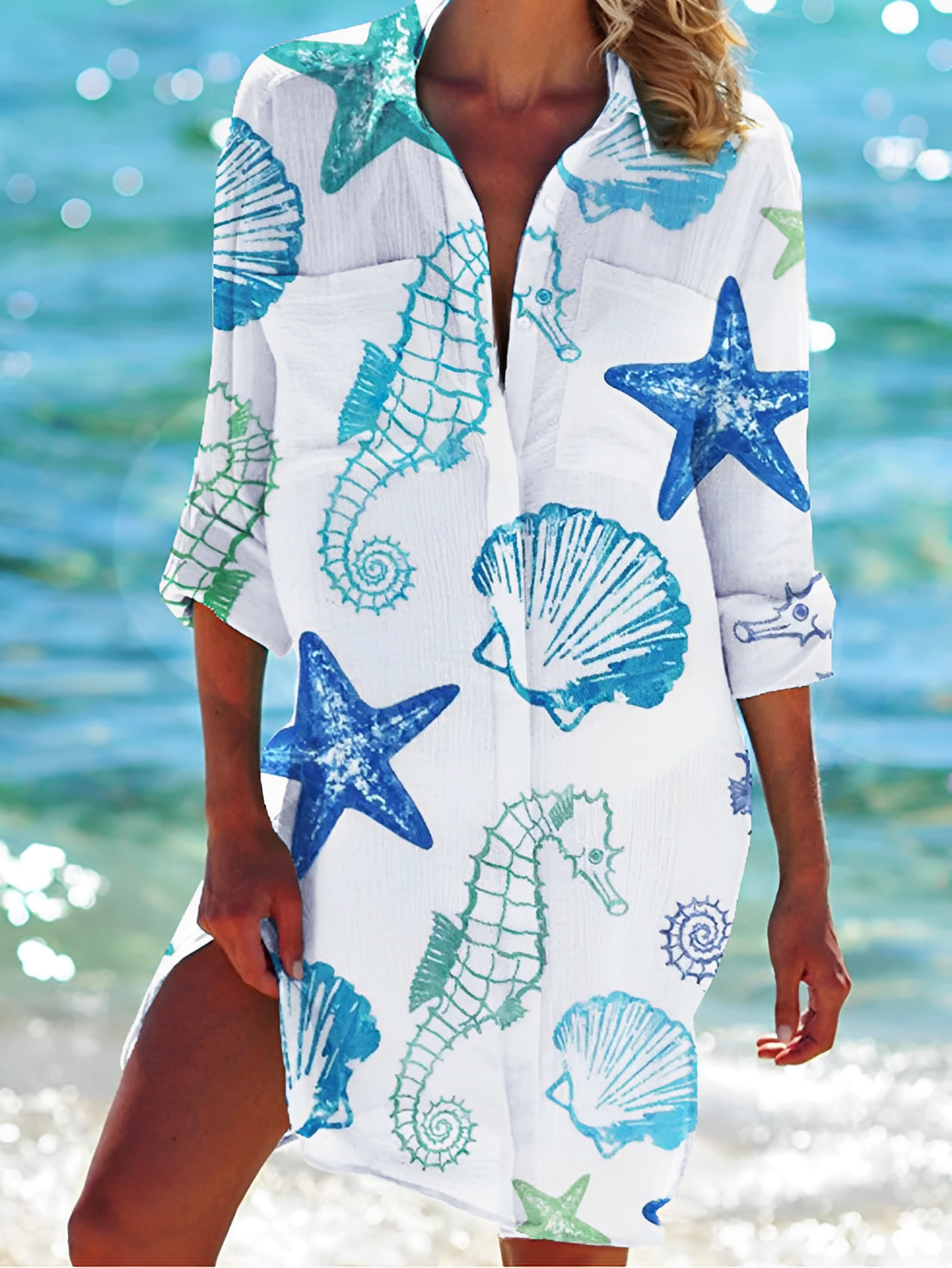 NovaFlex – Elegant Skjortebluse