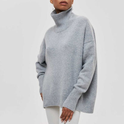 Berenice – Pullover med Høy Krage