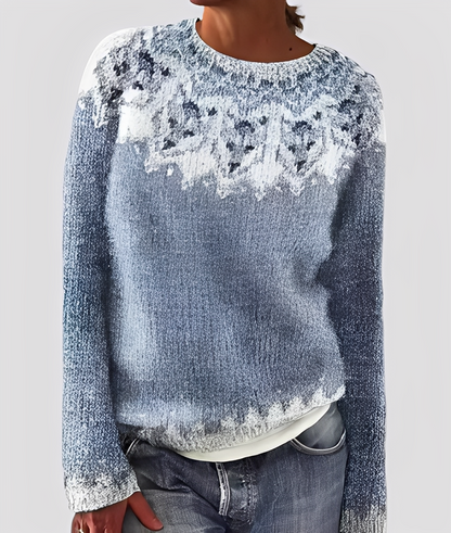 Christal - Stilig, løst snittet ullgenser for damer