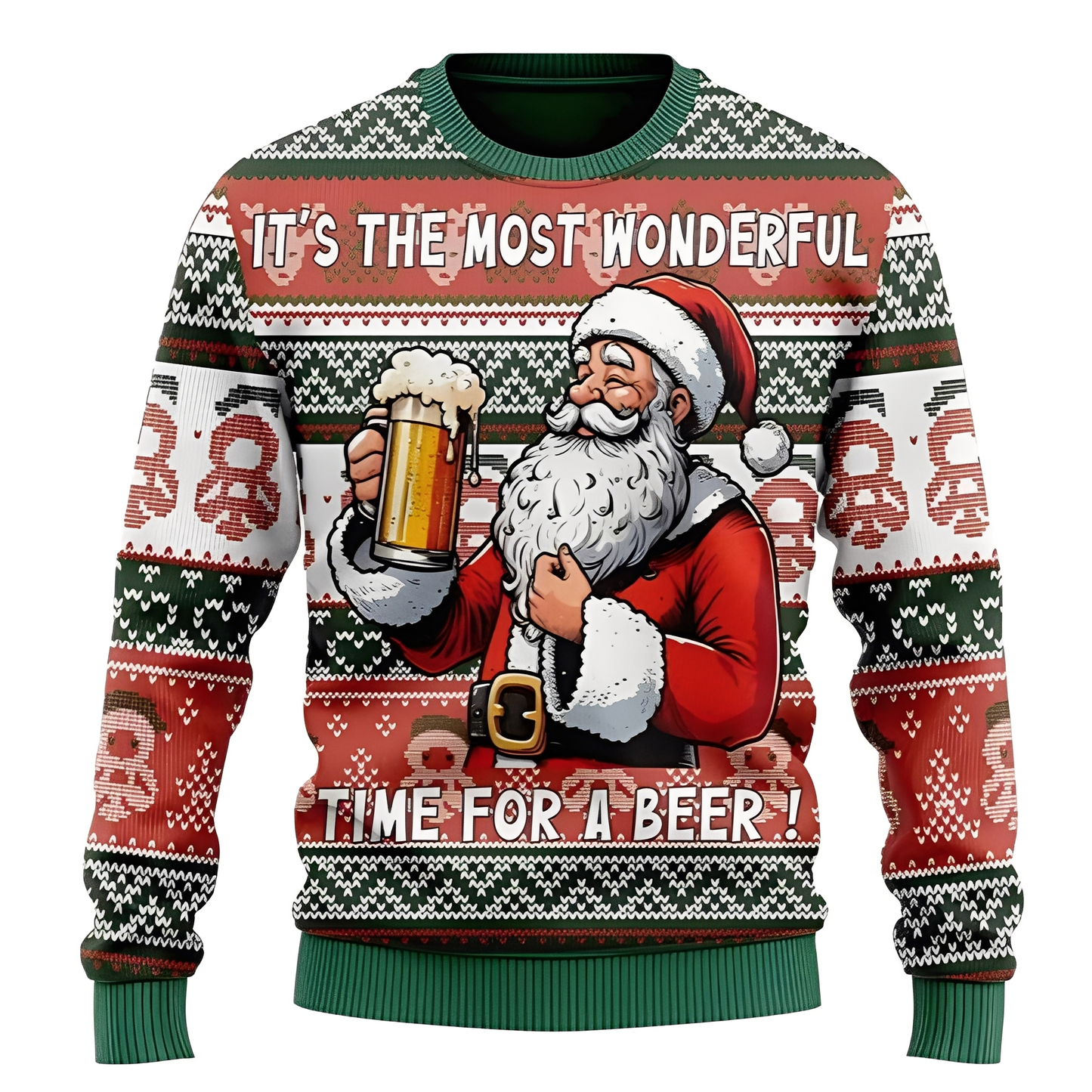 Foster - Festlig unisex-julegenser