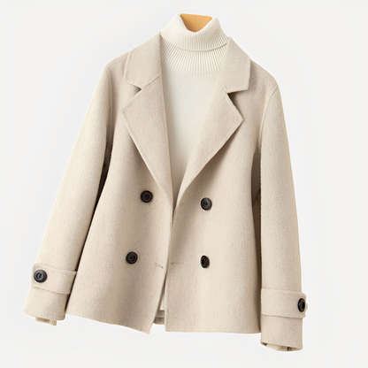 Sofia - Elegant kort kasjmirjakke for damer