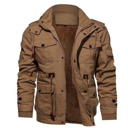 Anthony - Elegant, varm fløyelsjakke for menn