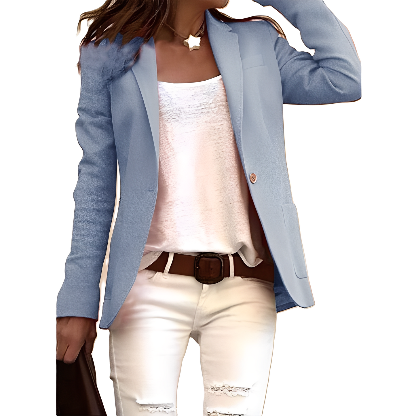 Heather - TIlfeldig blazer med revers for damer