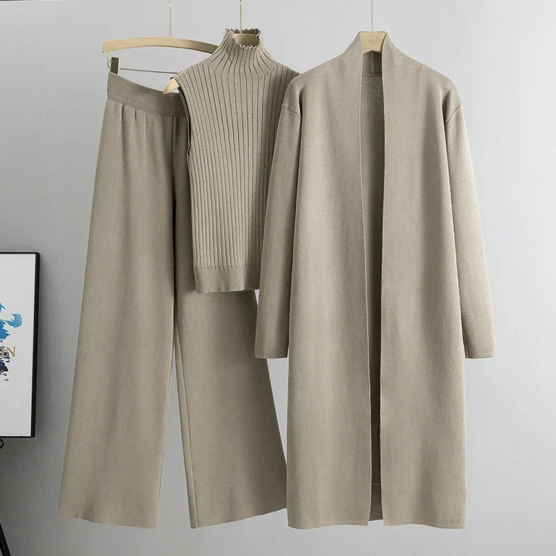 Zara – Koselig Tredelt Vinterssett for Kvinner