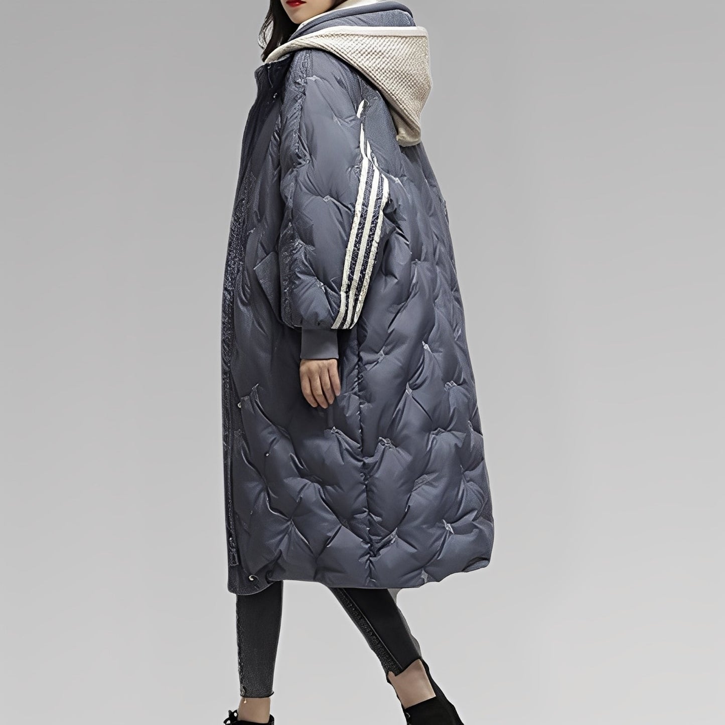 Tiril – Lange Damen-Daunenjakke