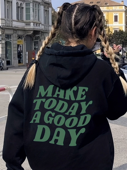 Good Day! – Statement-hettegenser bomull