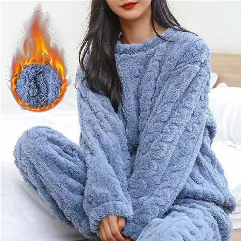 Patricia – Fleece-pyjama damer