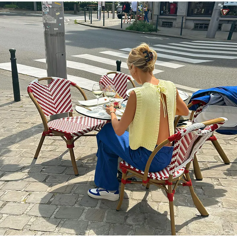 Irene – Strikket Topp Åpen Rygg