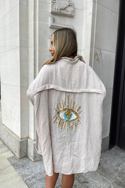 Giada – Kimono Brodert Oversize