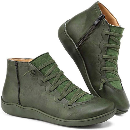 Afra – Vintage Schnürstiefel