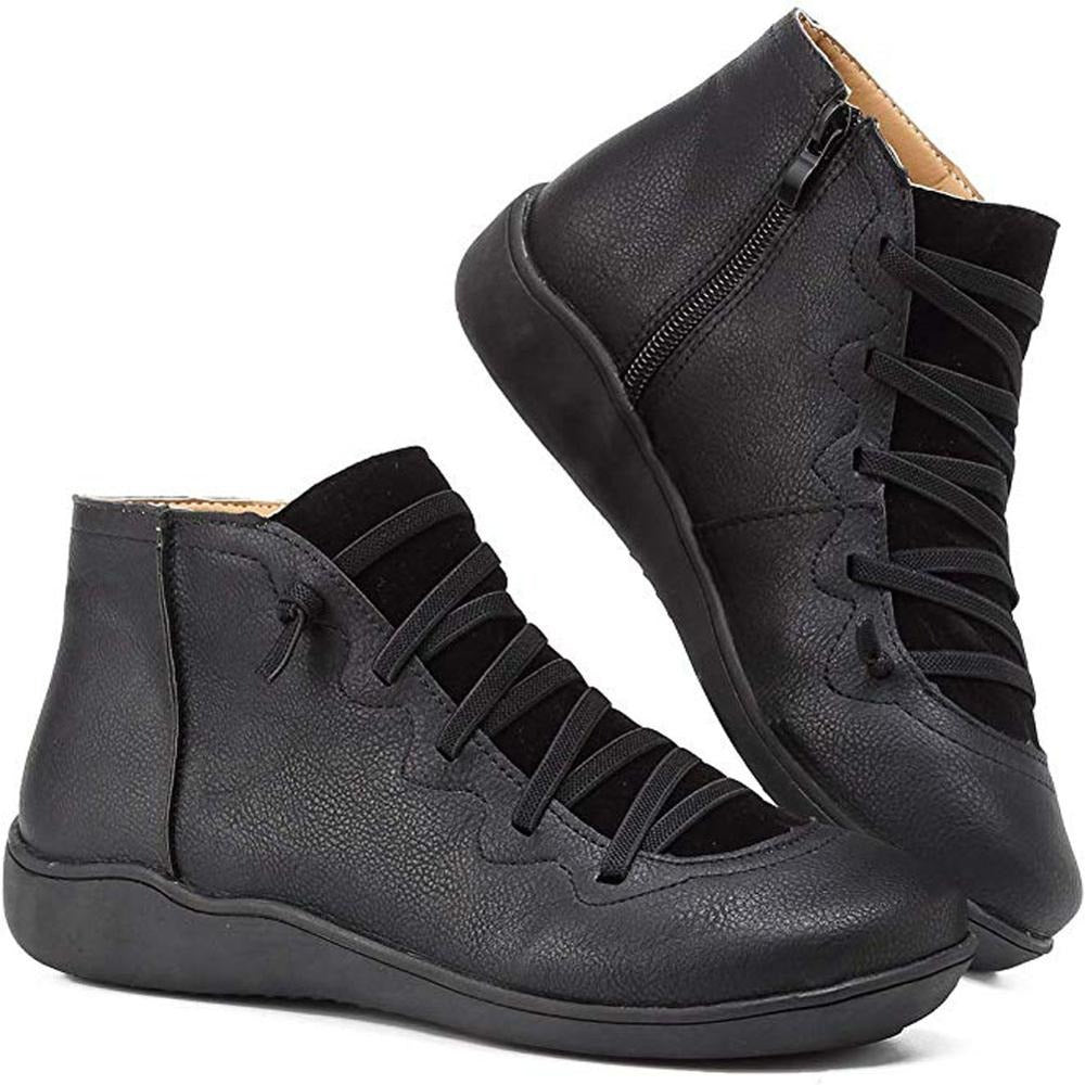 Afra – Vintage Schnürstiefel