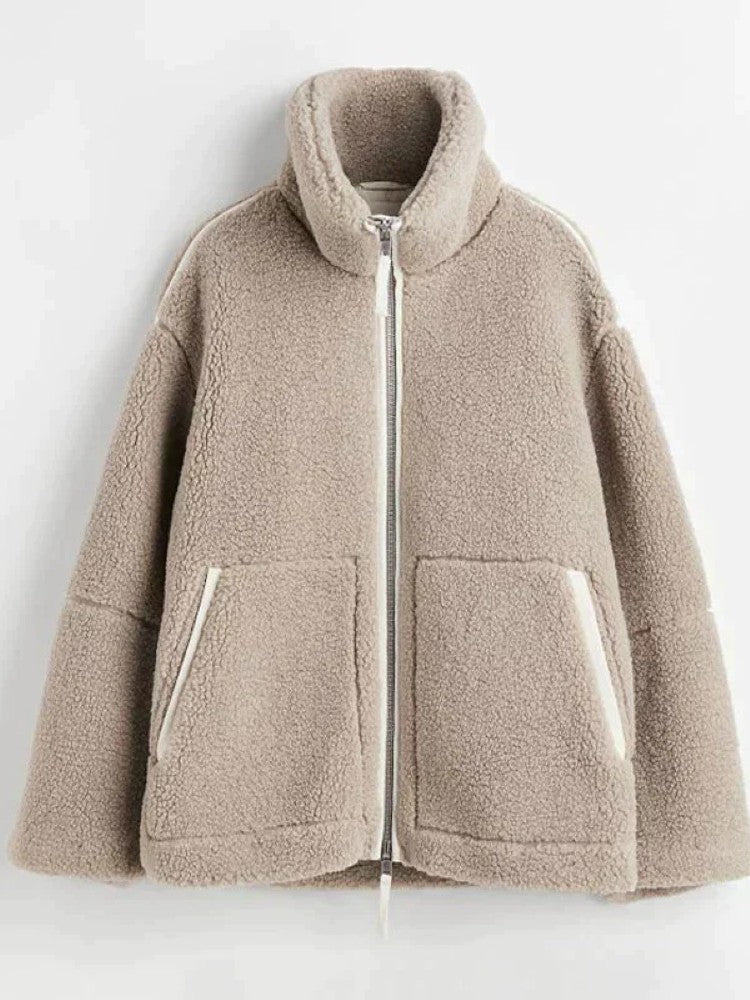 Daria – Frakk Teddy Oversize