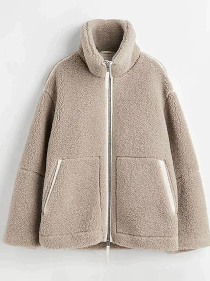 Daria – Frakk Teddy Oversize