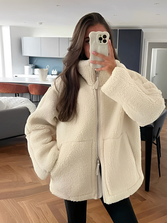 Daria – Frakk Teddy Oversize