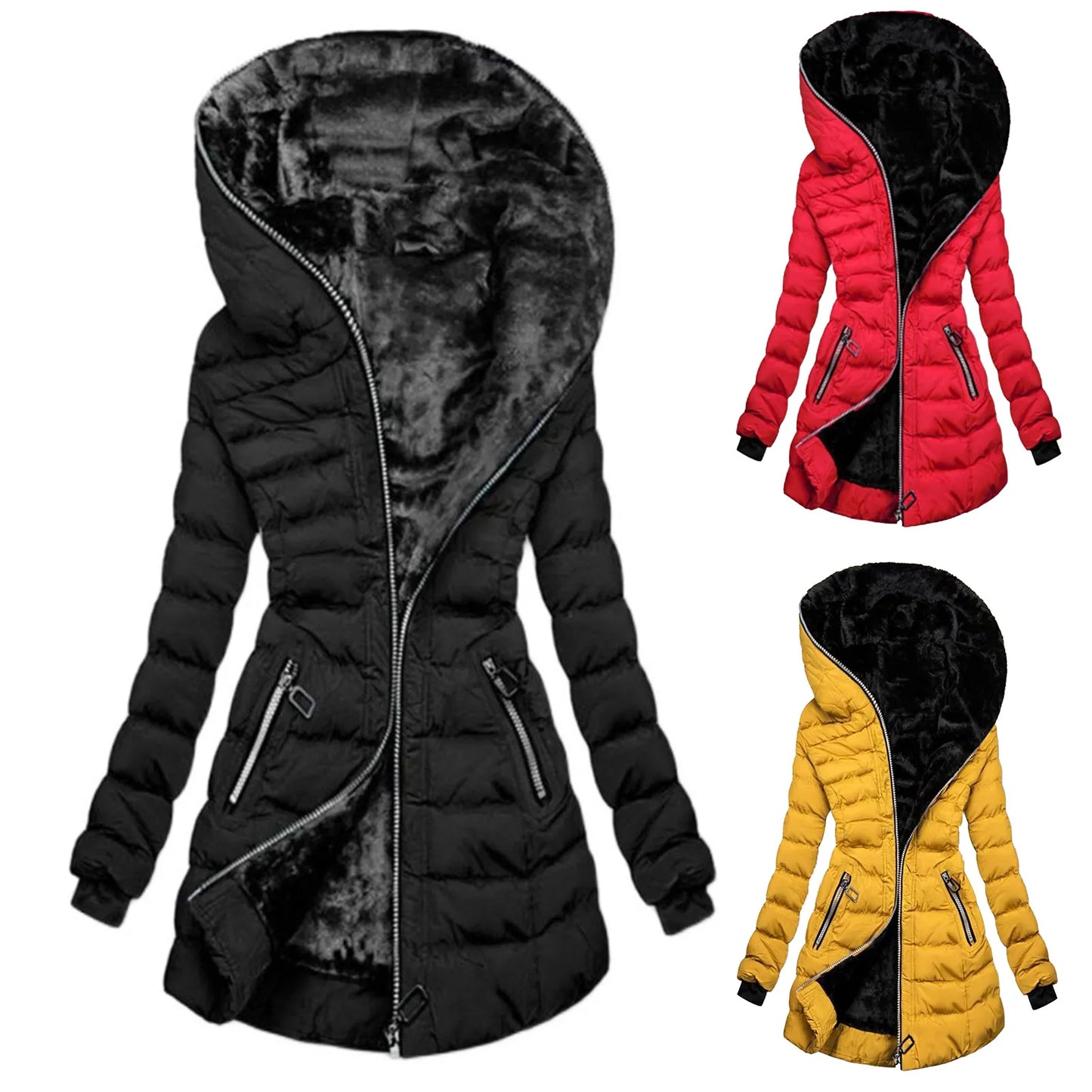 Lucia – Komfortabel Pullover-Mantel