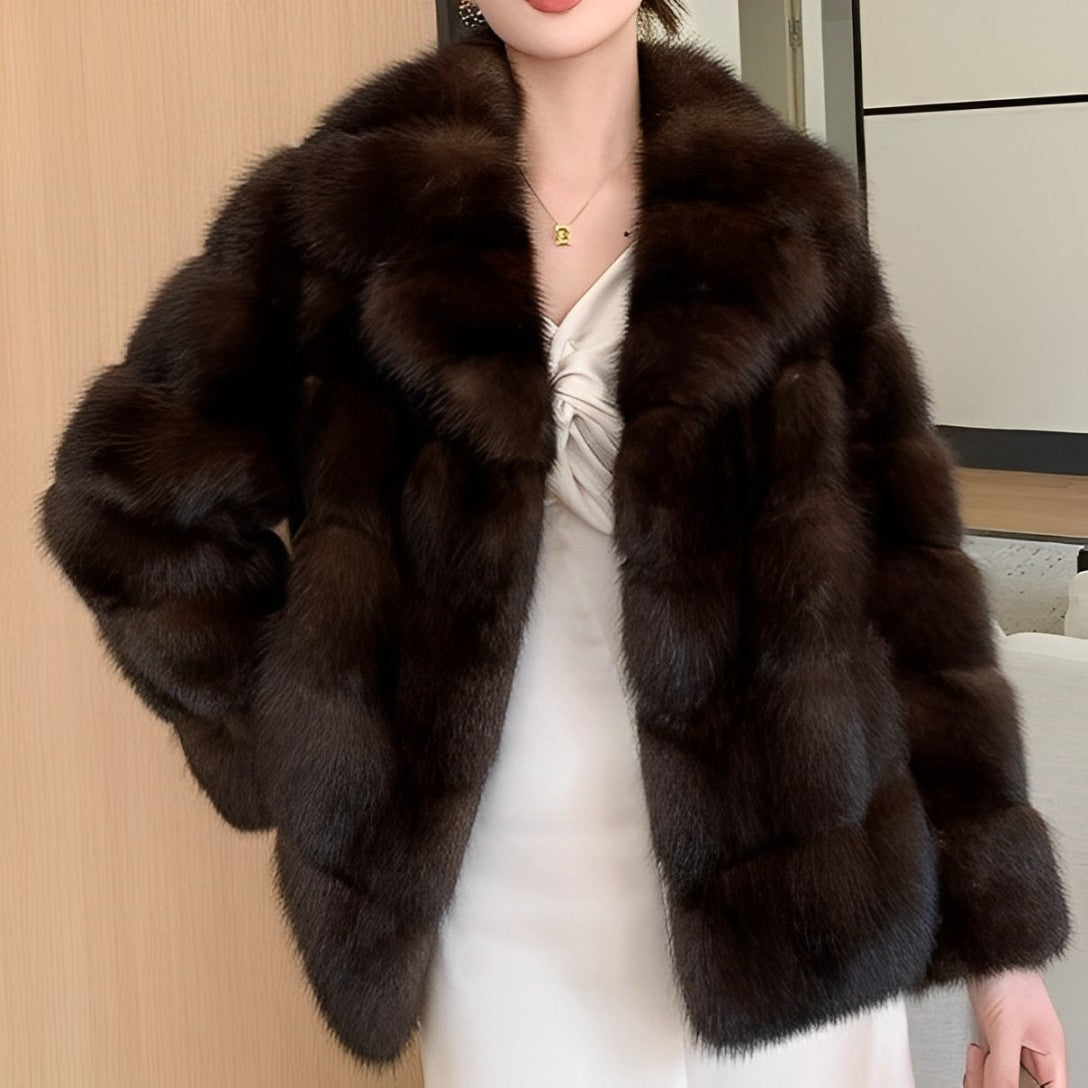 Deena – Elegant Pelsfrakk