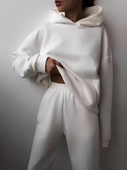 Adelia – Enfarget Hoodie-Set