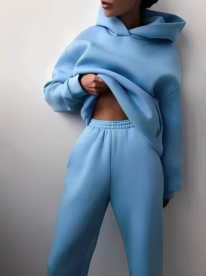 Adelia – Enfarget Hoodie-Set