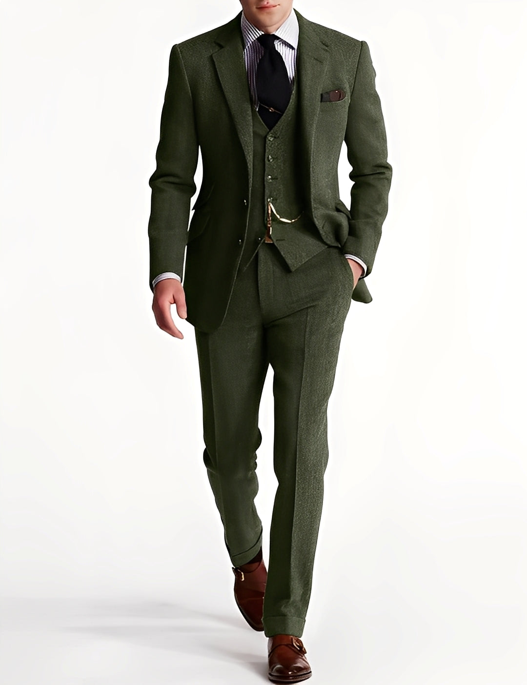 Desmond - Formell tredelt tweed-smoking for herrer