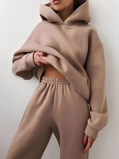 Adelia – Enfarget Hoodie-Set