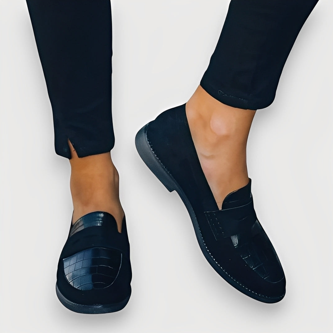 Alannah - Formelle lærloafers for kvinner
