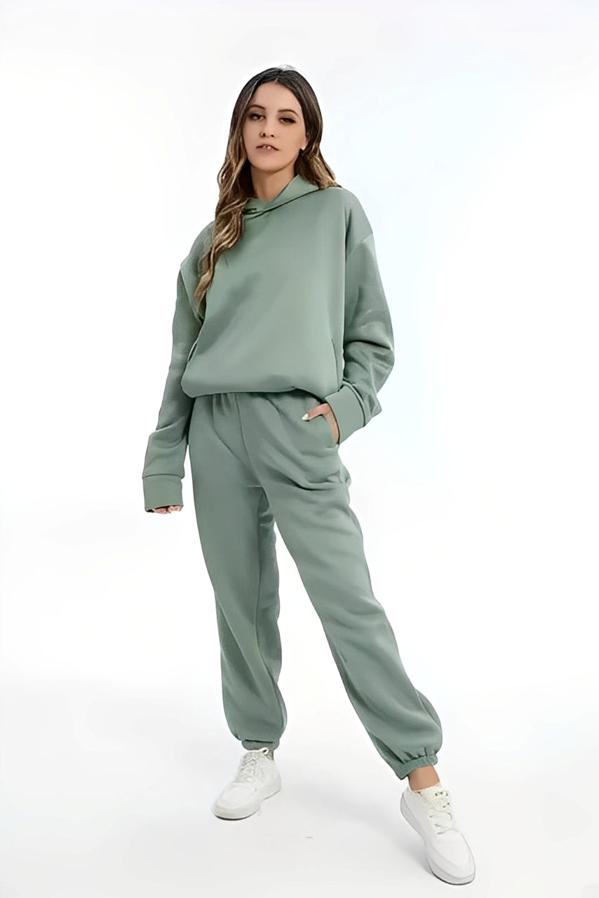 Adelia – Enfarget Hoodie-Set