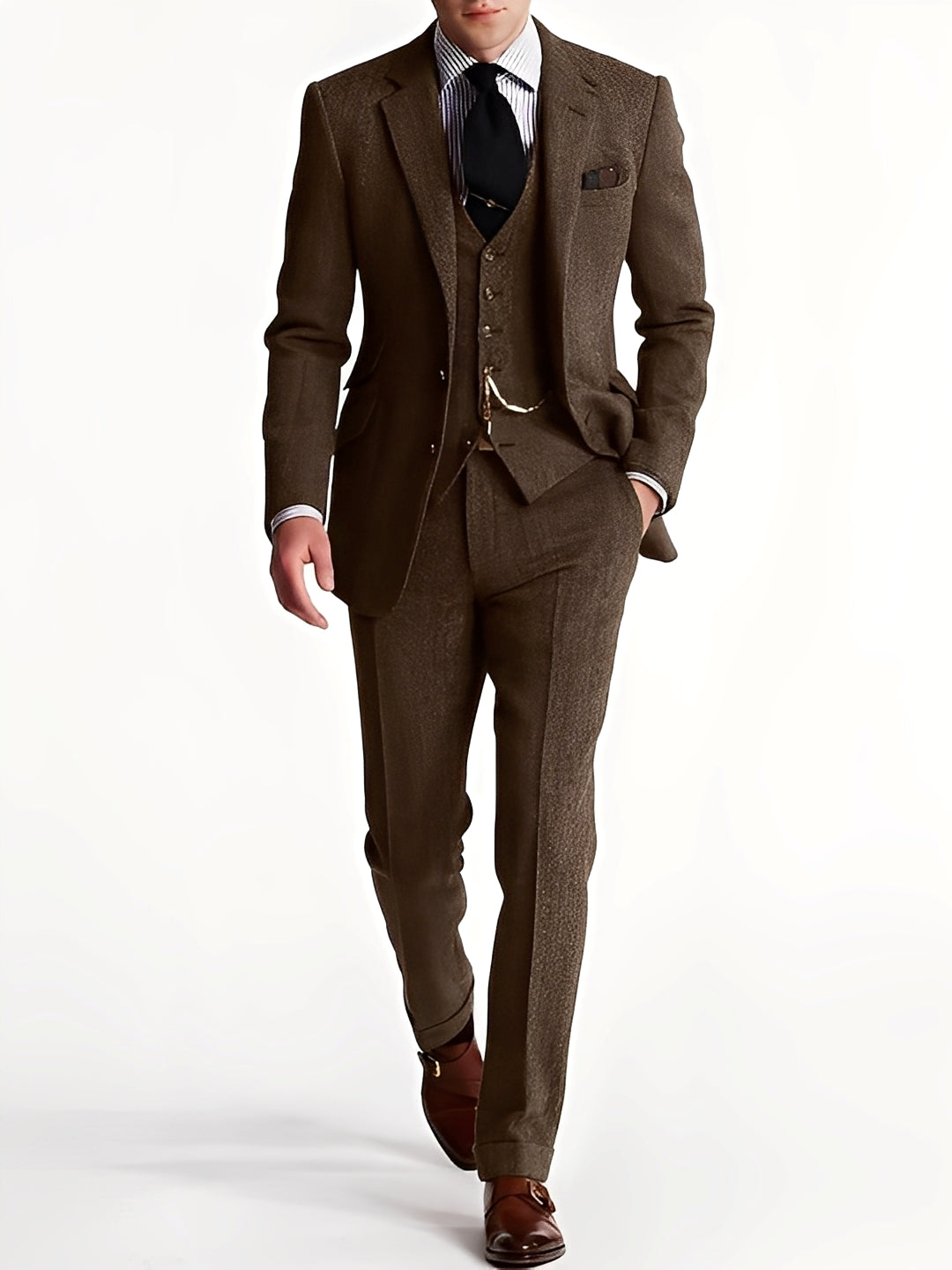 Desmond - Formell tredelt tweed-smoking for herrer